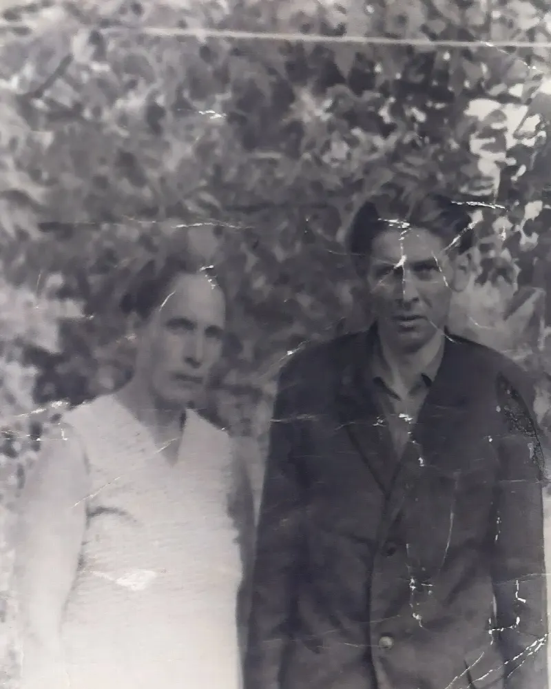 Before – Family archive: garden photo